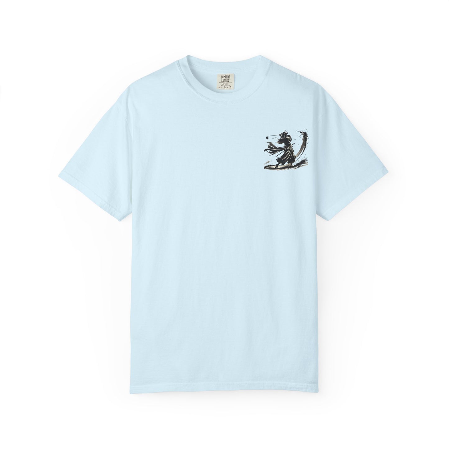 Zen Spot Golf Custom Samurai Golfer Brushstroke Graphic T-Shirt