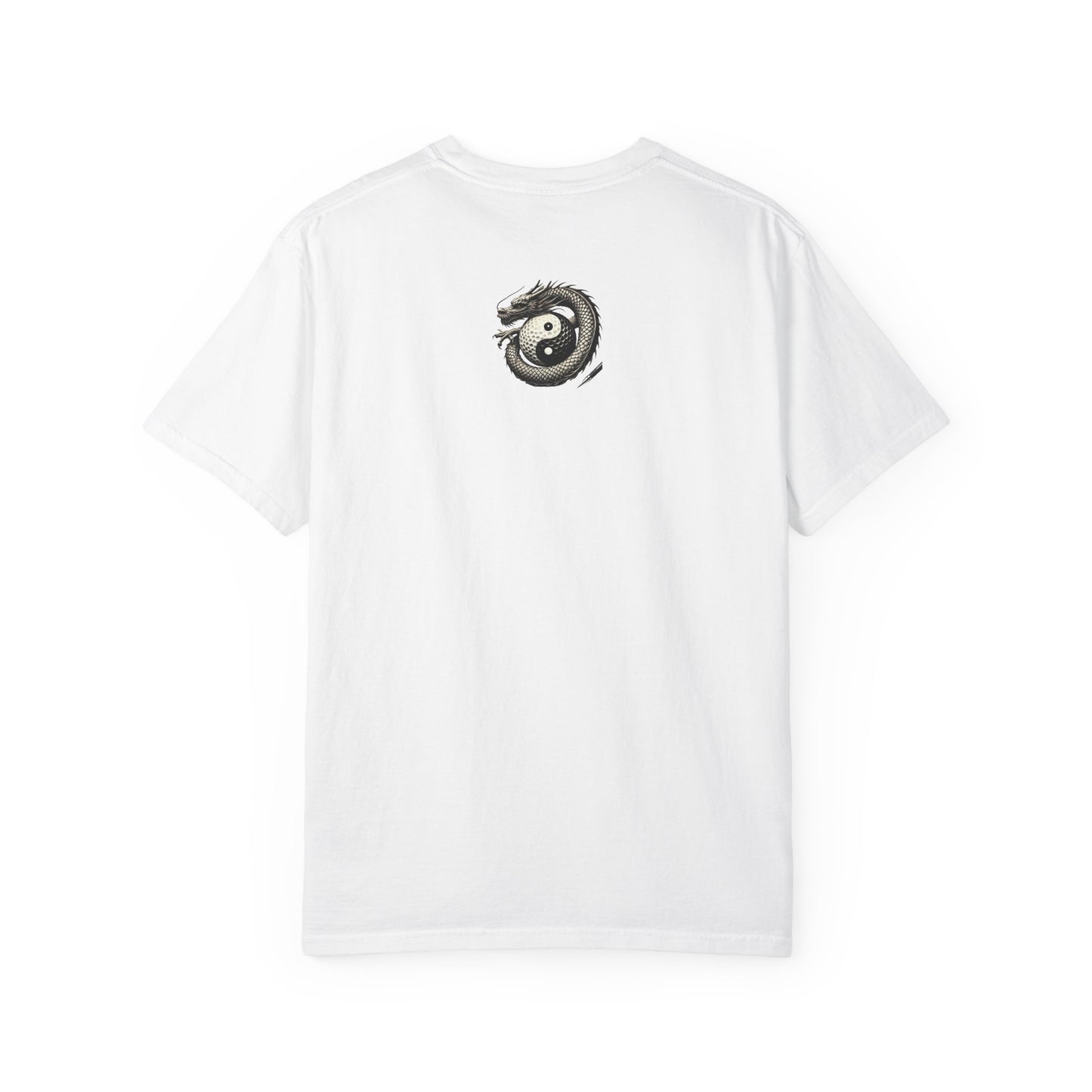 Zen Spot Golf Custom Yin Yang Dragon Golf Ball Graphic T-Shirt