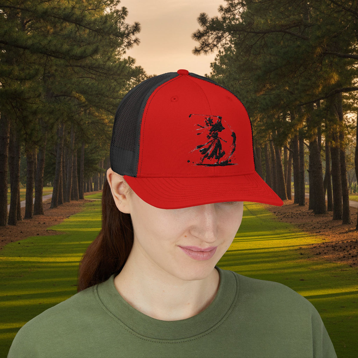 Zen Spot Golf Custom "Samurai Golf Swing" Trucker