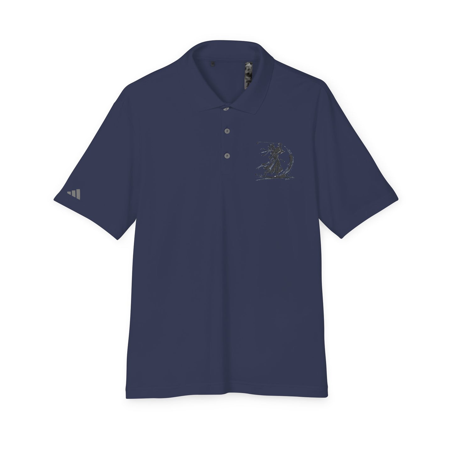 Zen Spot Golf Custom Polo Zanshin Samurai Golfer