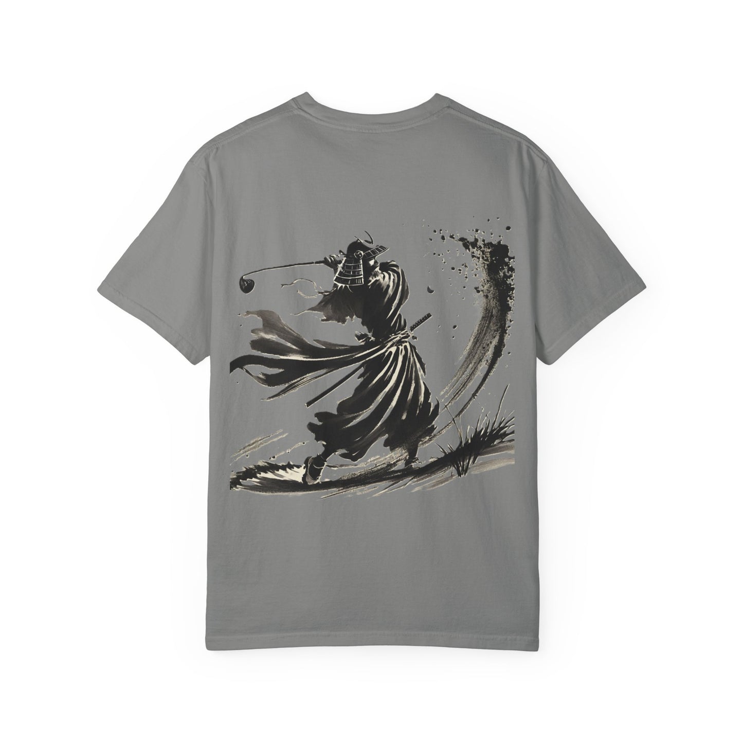 Samurai Golfer Brushstroke T-Shirt