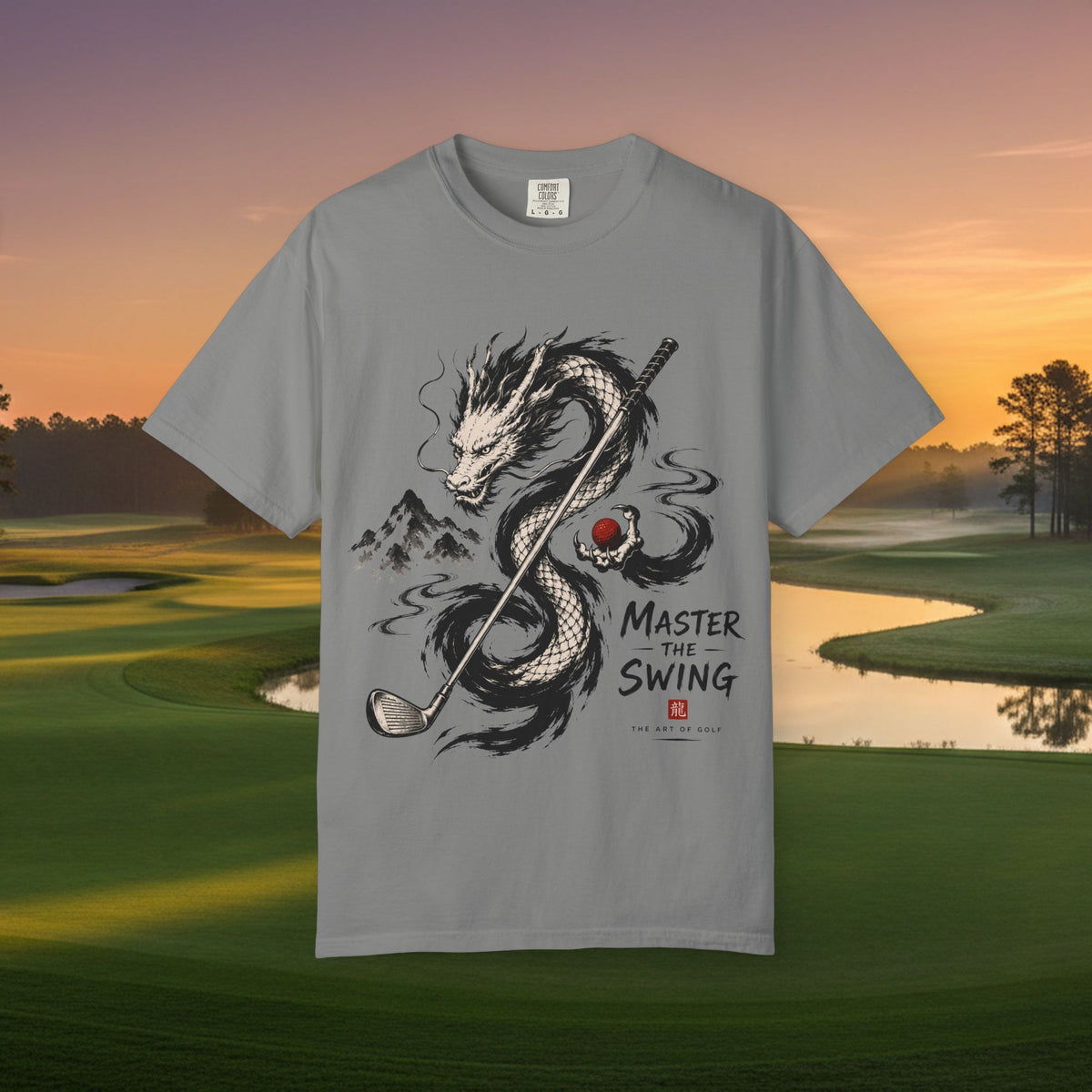 Master the Swing Dragon Golf T-Shirt