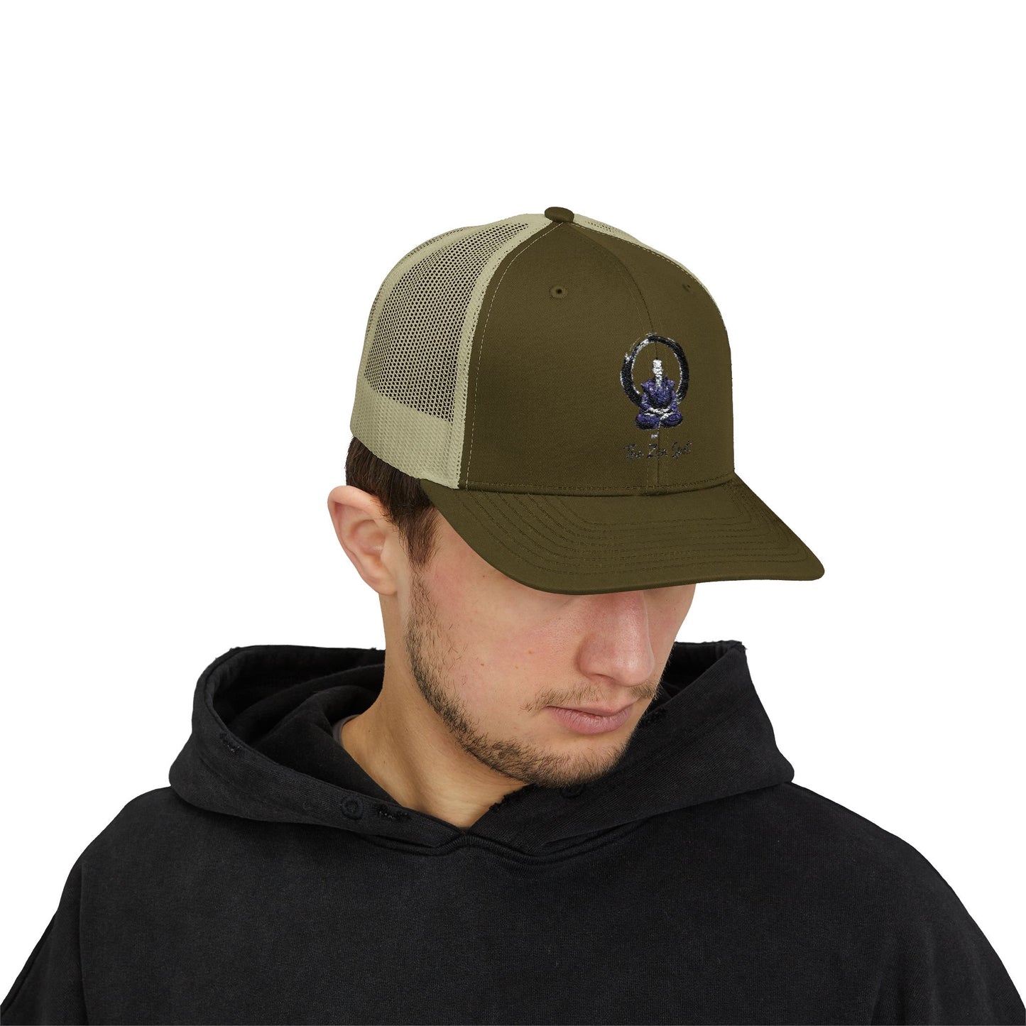 Zen Spot Golf Custom Buddha Golfer Trucker