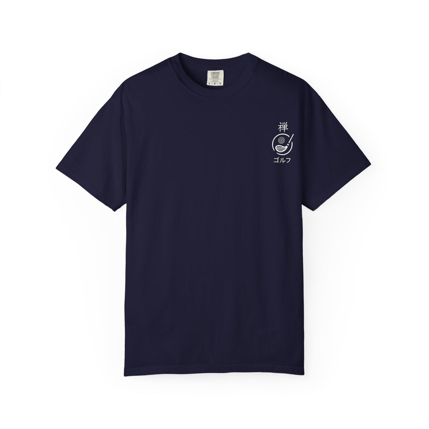 Zen Spot Golf Custom Japanese Kanji "Zen Golf" Graphic T‑Shirt