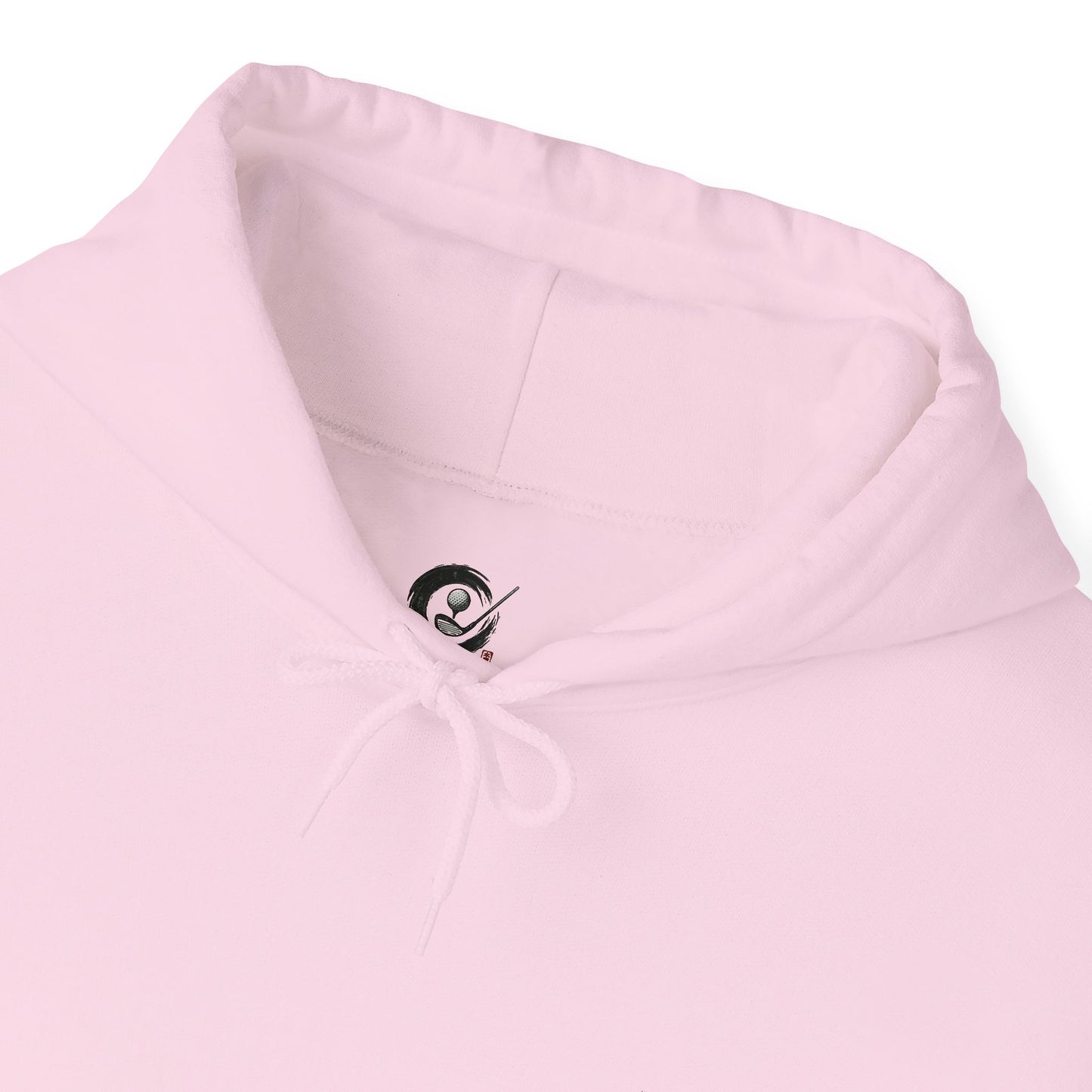 Zen Spot Golf Custom Gildan Yin Yang Golf Ball Dragon Hoodie Minimalist Emblem Sweatshirt