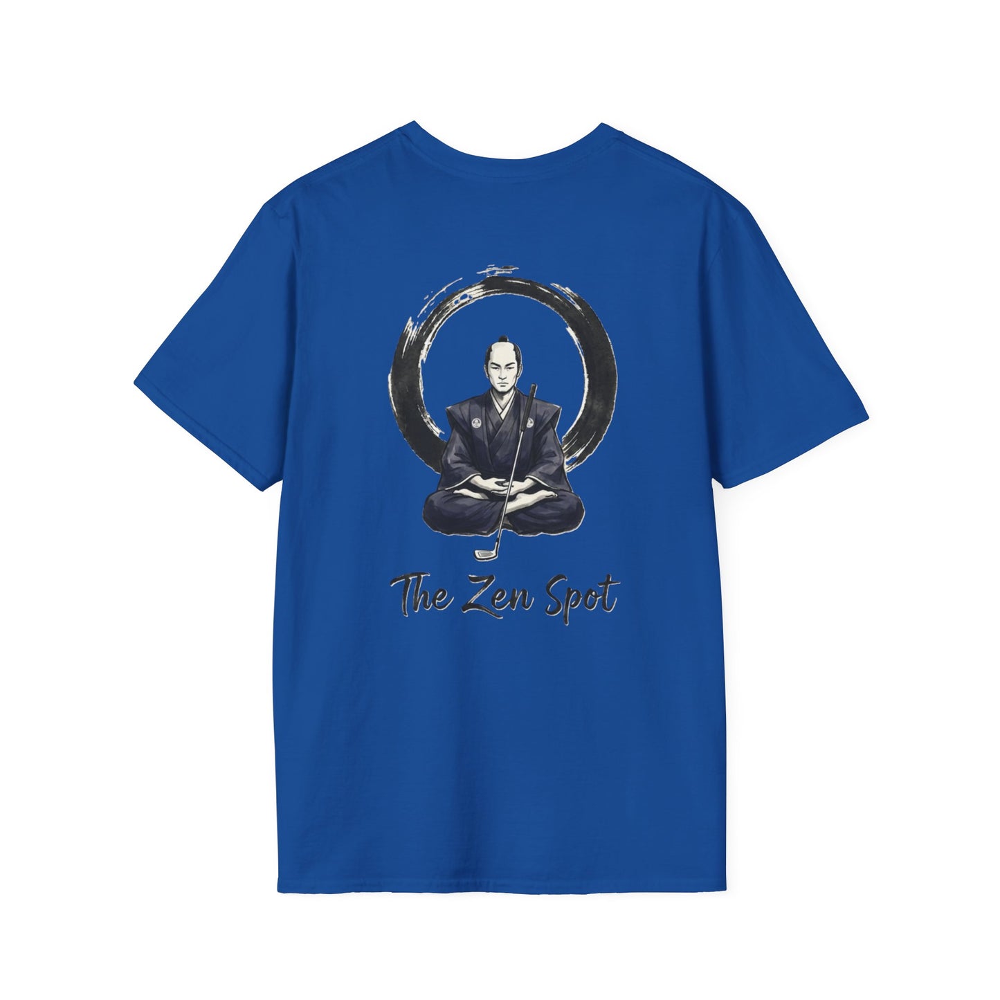 Zen Spot Golf Custom Gildan Zen Samurai Meditation Tee | The Zen Spot graphic t-shirt