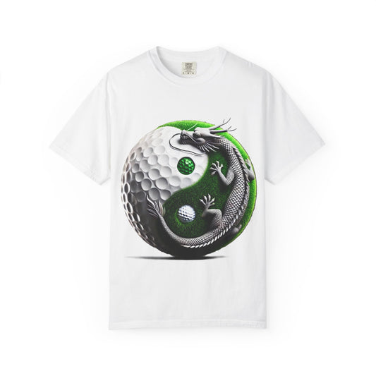 Yin Yang Golf Dragon T‑Shirt — Golf Lover Graphic Tee