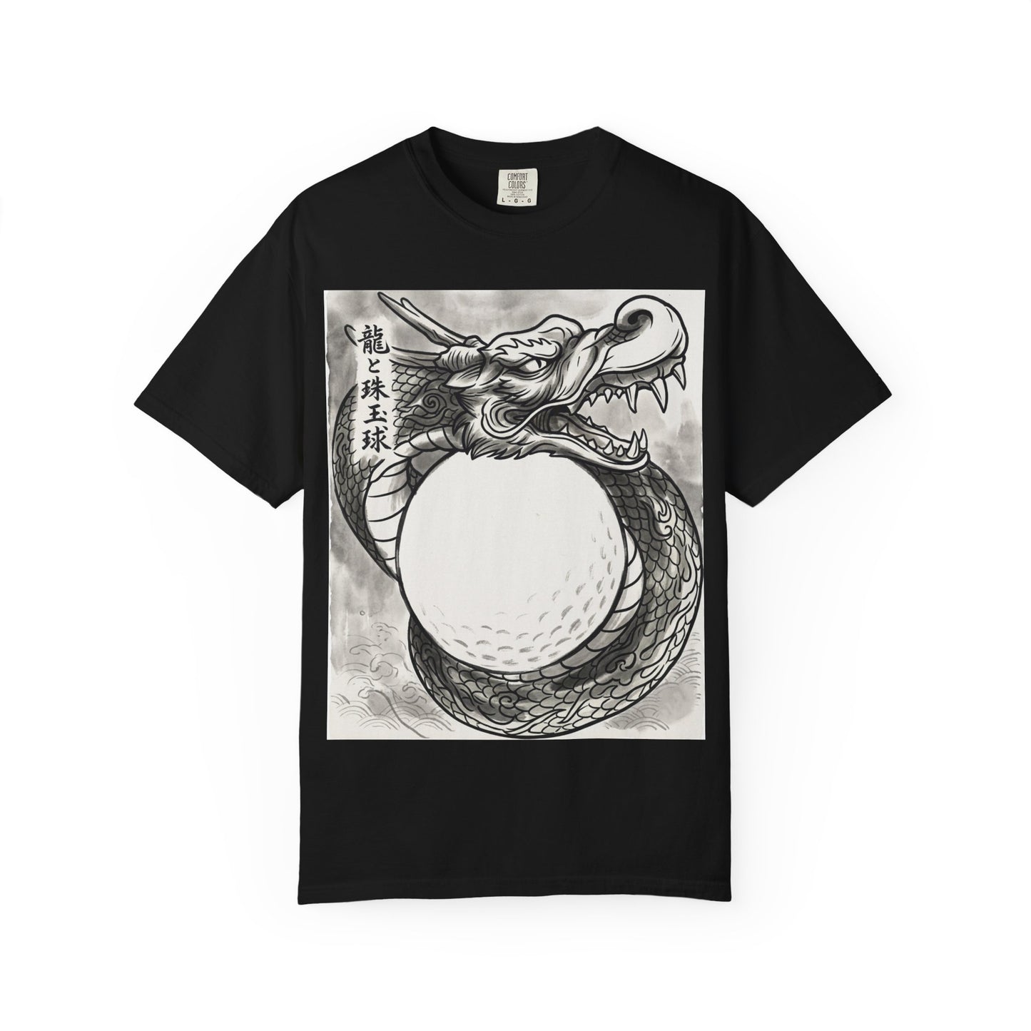 Dragon Golf Ball T-Shirt — Japanese Ink Dragon Golf Tee