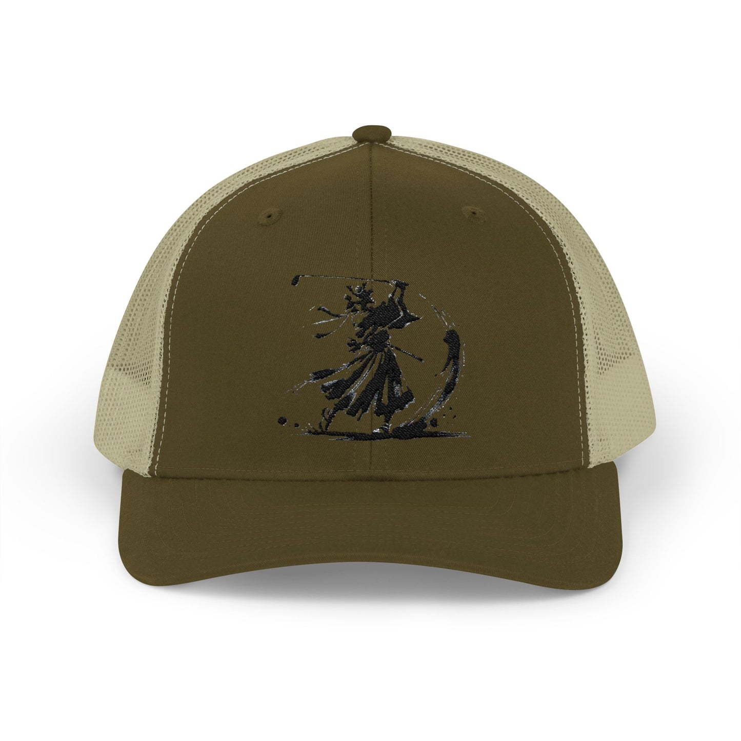 Samurai Golf Swing Trucker