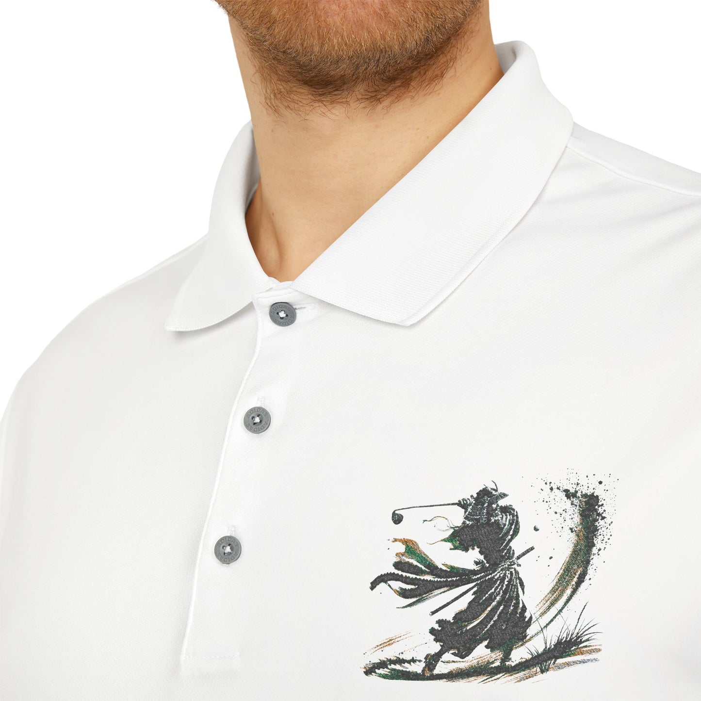 Zen Spot Golf Custom Zanshin Polo Samurai Golfer