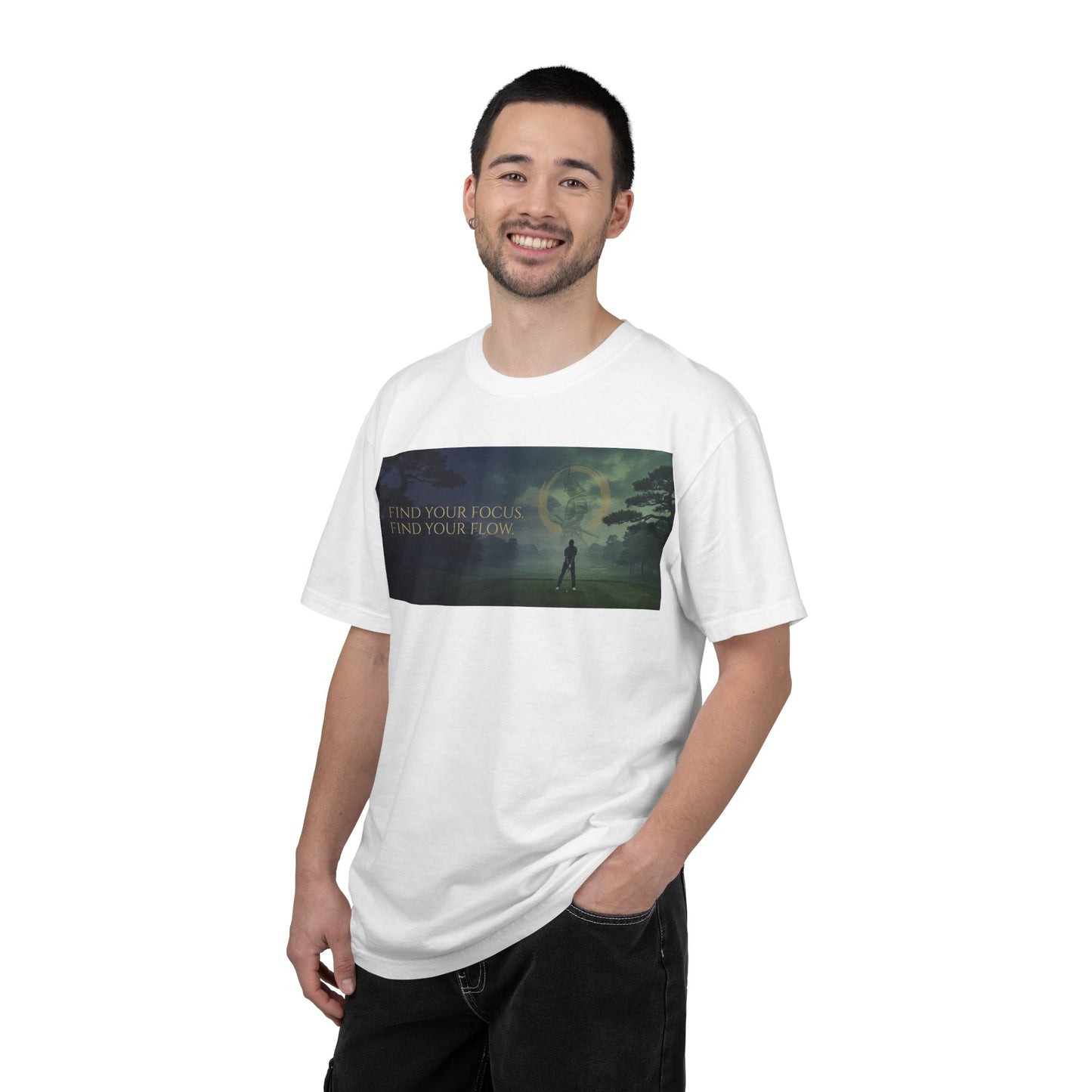 Find Your Focus Landscape T-Shirt — Inspirational Nature Graphic Tee