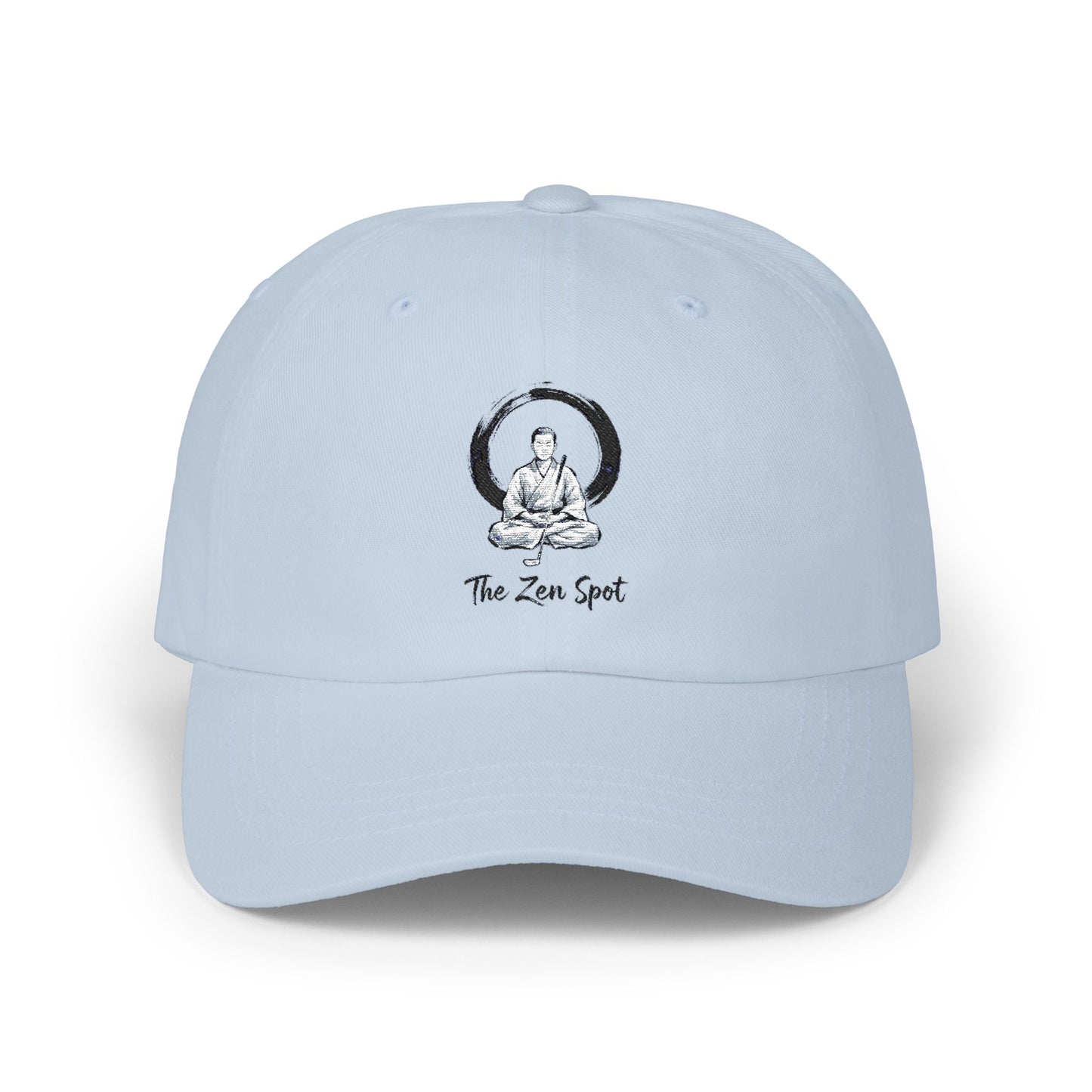 Zen Spot Golf Custom Yupoong Buddha Golfer Enso "The Zen Spot" Cap | Classic Dad Cap