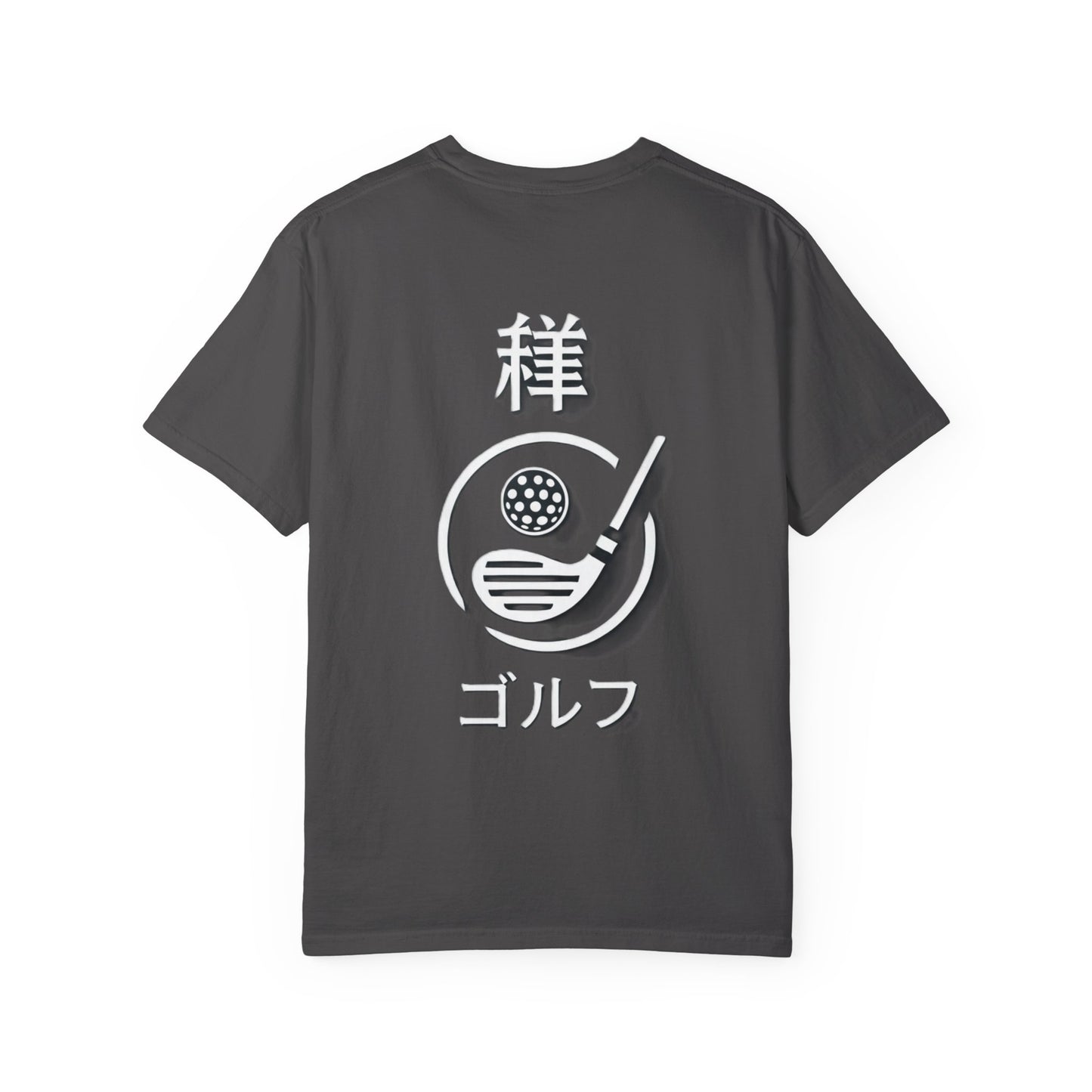 Zen Spot Golf Kanji Graphic T‑Shirt — Japanese Style Golf Club Tee
