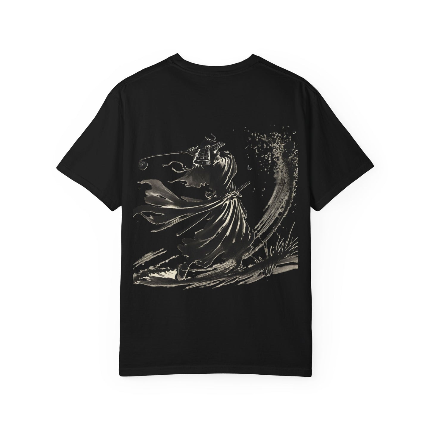 Samurai Golfer Brushstroke T-Shirt