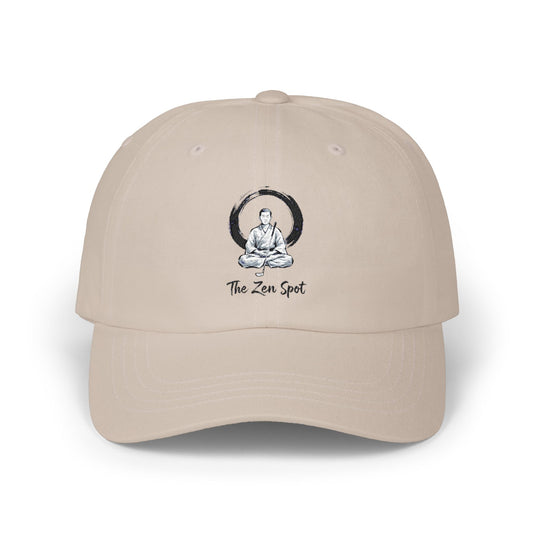 Zen Spot Golf Custom Yupoong Buddha Golfer Enso "The Zen Spot" Cap | Classic Dad Cap