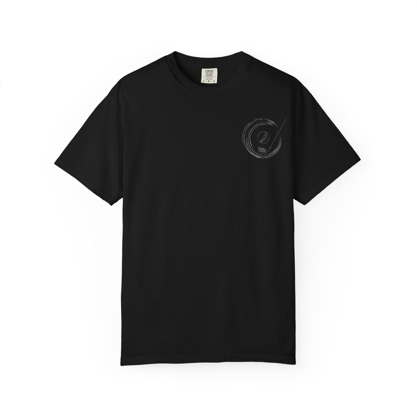 Zen Spot Golf Custom Koi Pond Sunset Graphic T-Shirt