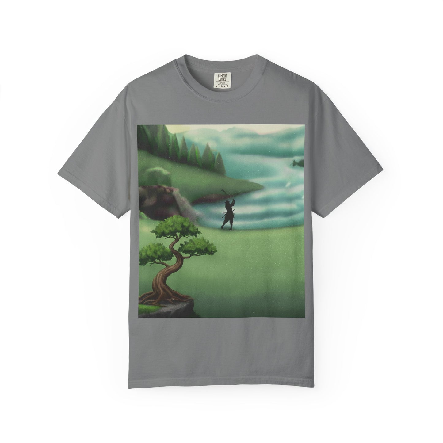 Zen Spot Golf Custom Golf Course Landscape T‑Shirt