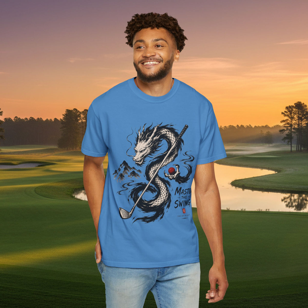 Master the Swing Dragon Golf T-Shirt