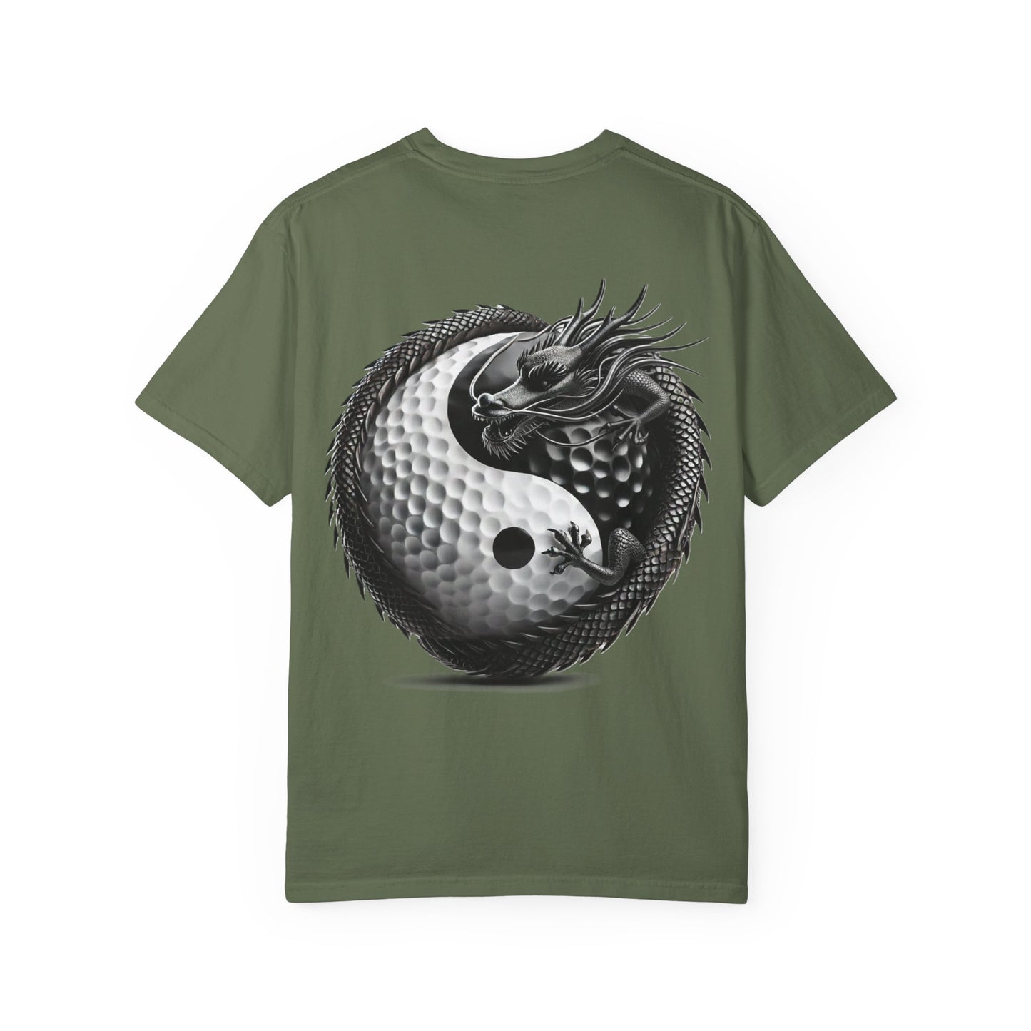 Dragon Yin-Yang Golf Tee — Zen Golf Graphic T-Shirt