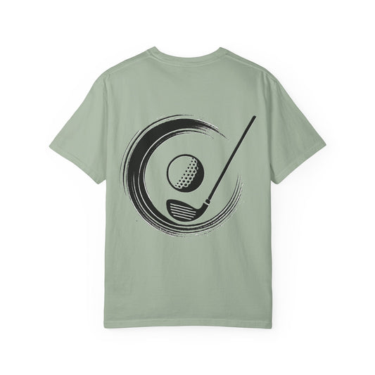 Zen Spot Golf Custom Golf Brush Stroke Graphic T-Shirt