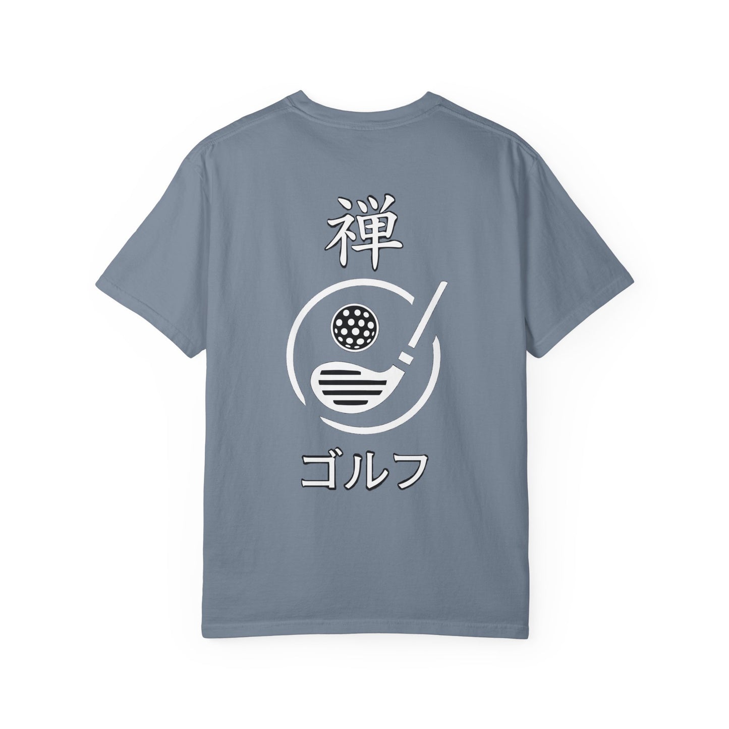 Zen Spot Golf Custom Japanese Kanji "Zen Golf" Graphic T‑Shirt