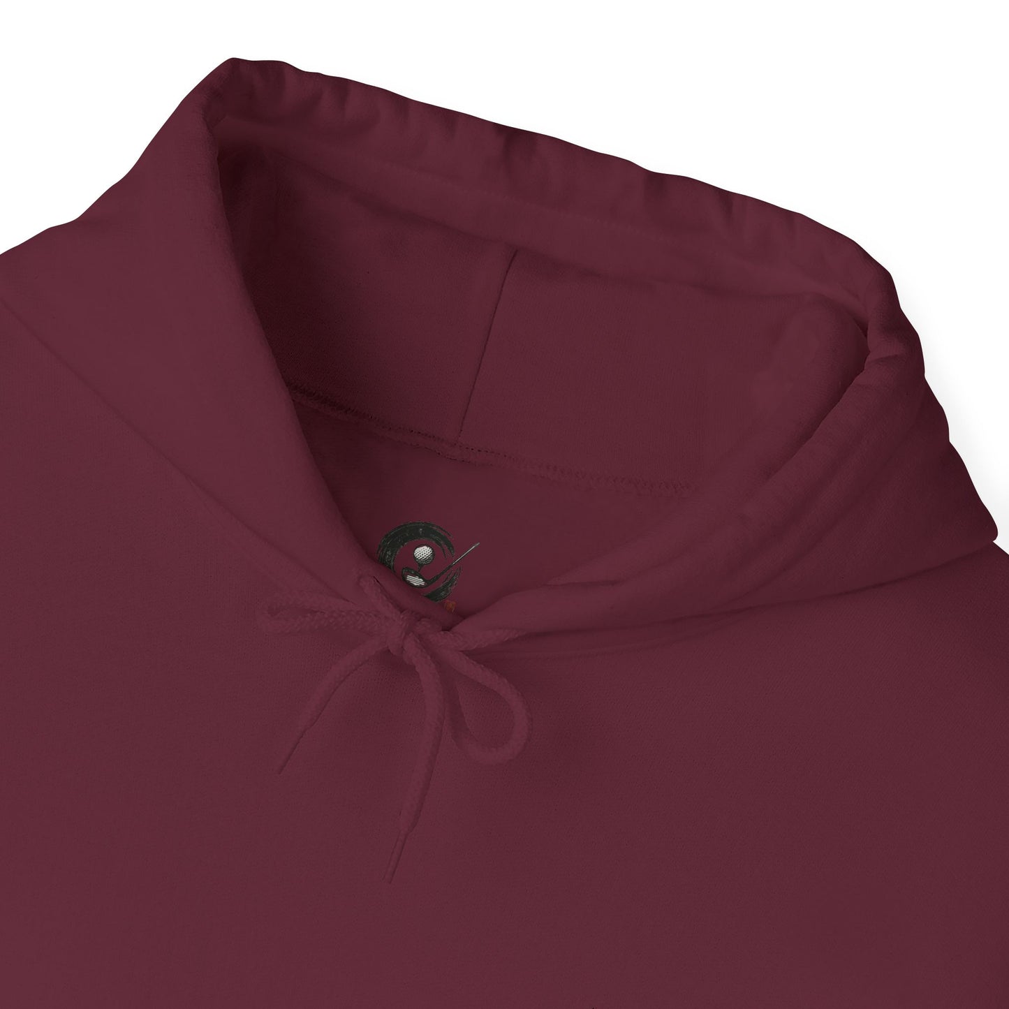 Zen Spot Golf Custom Gildan Yin Yang Golf Ball Dragon Hoodie Minimalist Emblem Sweatshirt