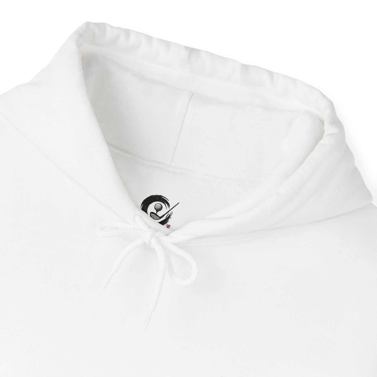 Zen Spot Golf Custom Gildan Yin Yang Golf Ball Dragon Hoodie Minimalist Emblem Sweatshirt