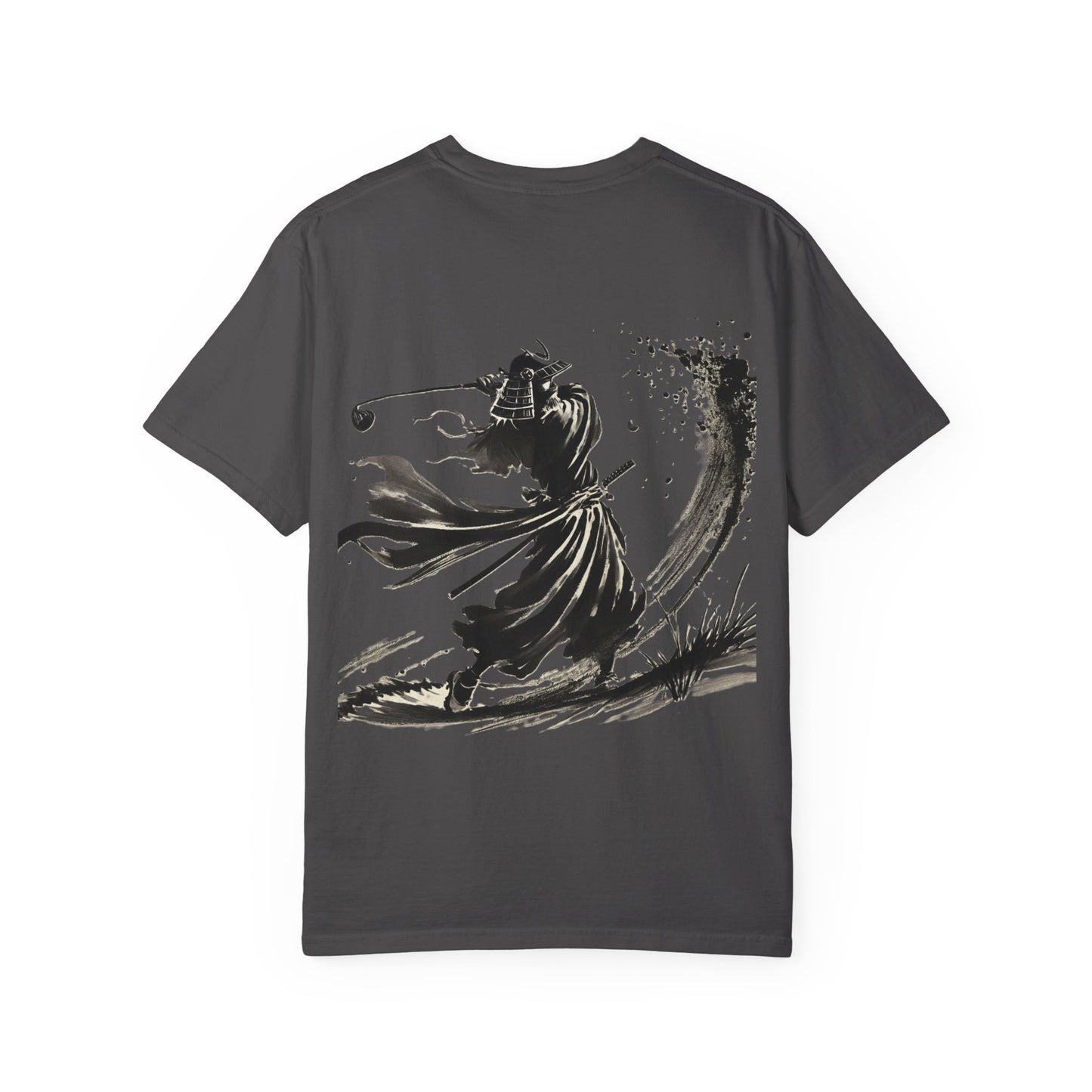 Samurai Golfer Brushstroke T-Shirt