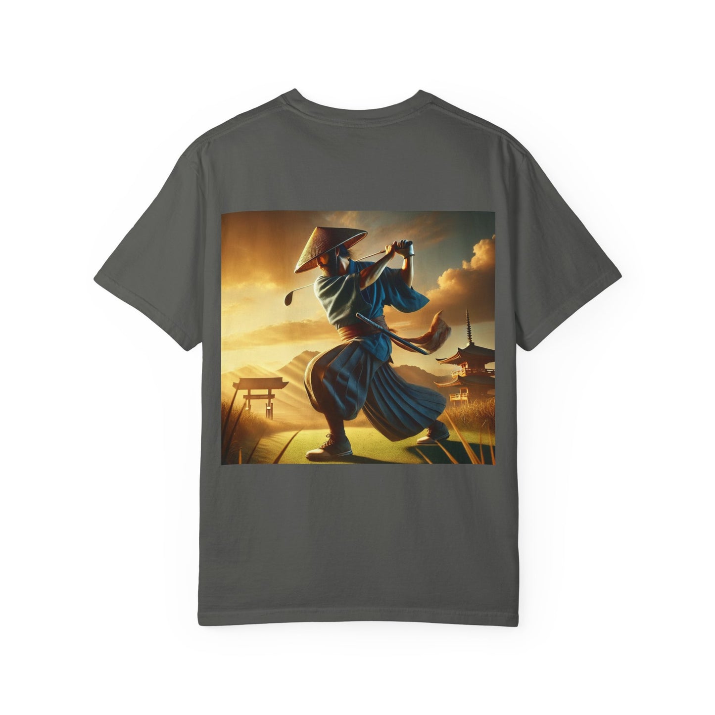 Samurai Sunset T-Shirt — Vintage Martial Arts Graphic Tee