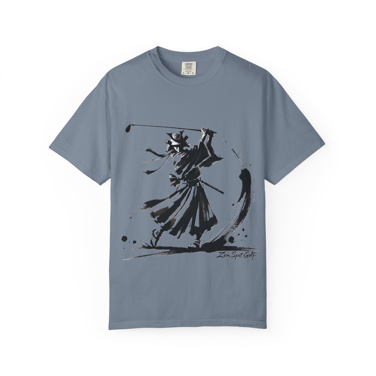 Zen Spot Golf Custom Samurai Brushstroke T-Shirt