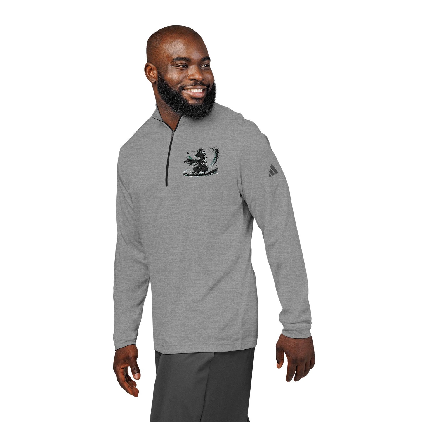 Zen Spot Golf Custom Samurai Golfer Harai Quarter-Zip Pullover