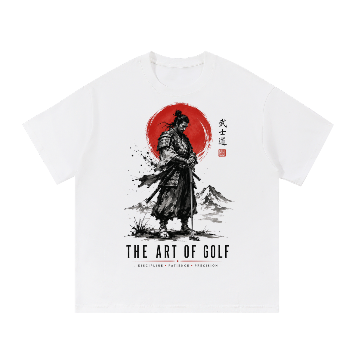 Golfer,Samurai,Zen,Golfing,Golf