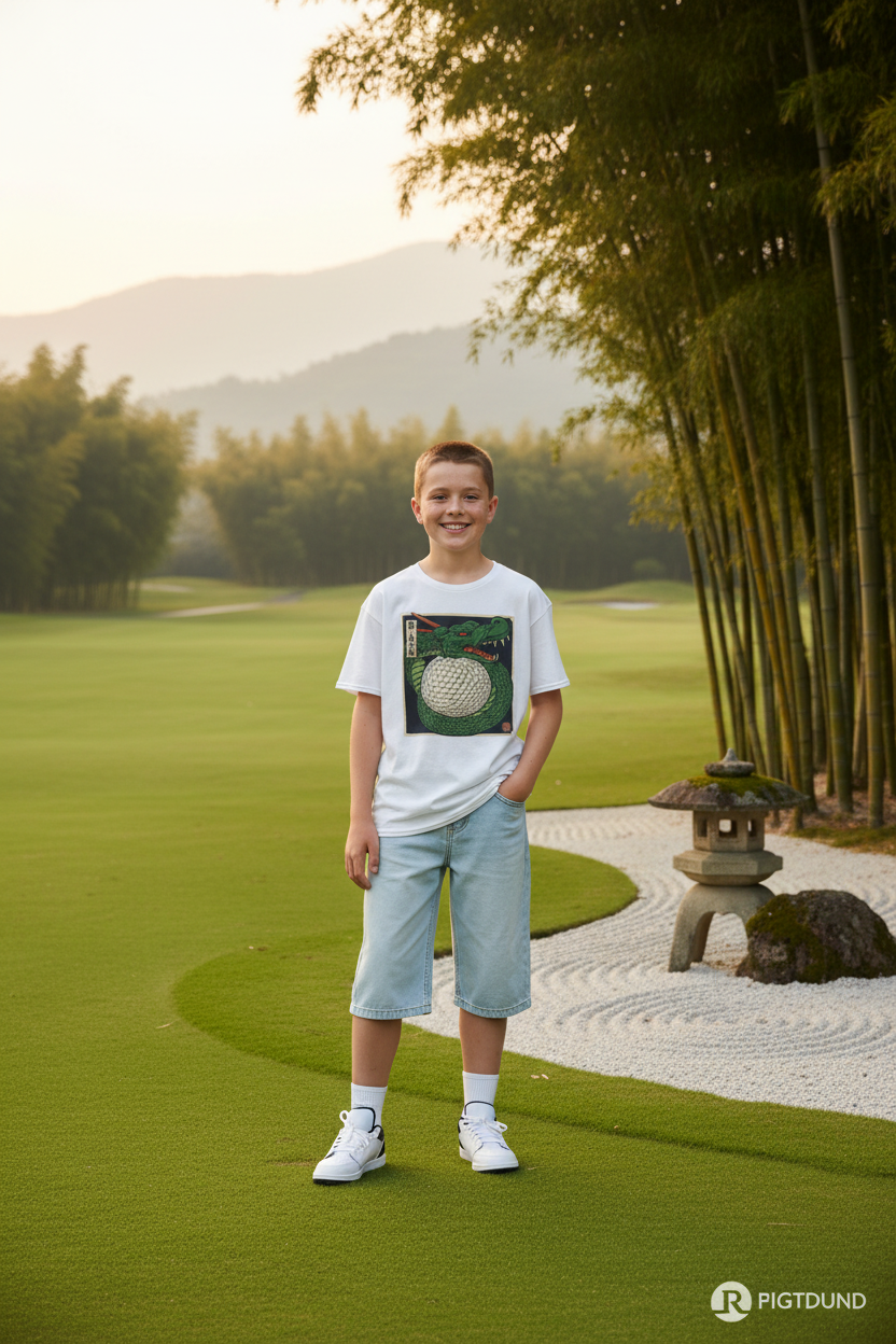 Green Dragon Golf Ball Kids - zen golf course lifestyle